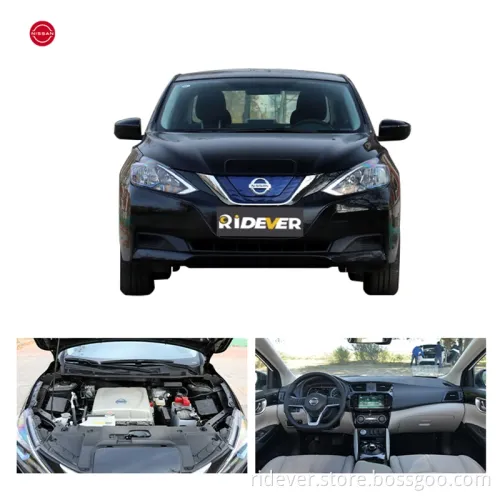 Ridever Hot Selling 2020 Dongfeng Niss an Sylphy EV 4 Doors 5 Seats Sedan 338 Km Pure Electric Fast Charging Automatic Comfortable Version Used Car Battery